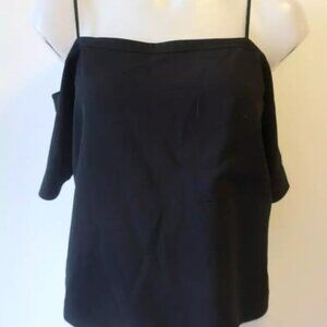 Top shop Black Off the Shoulder Top Blouse